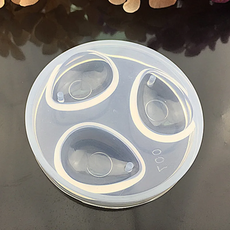 DIY силиконовая подвеска в виде капли воды драгоценный камень литье смолы ремесло