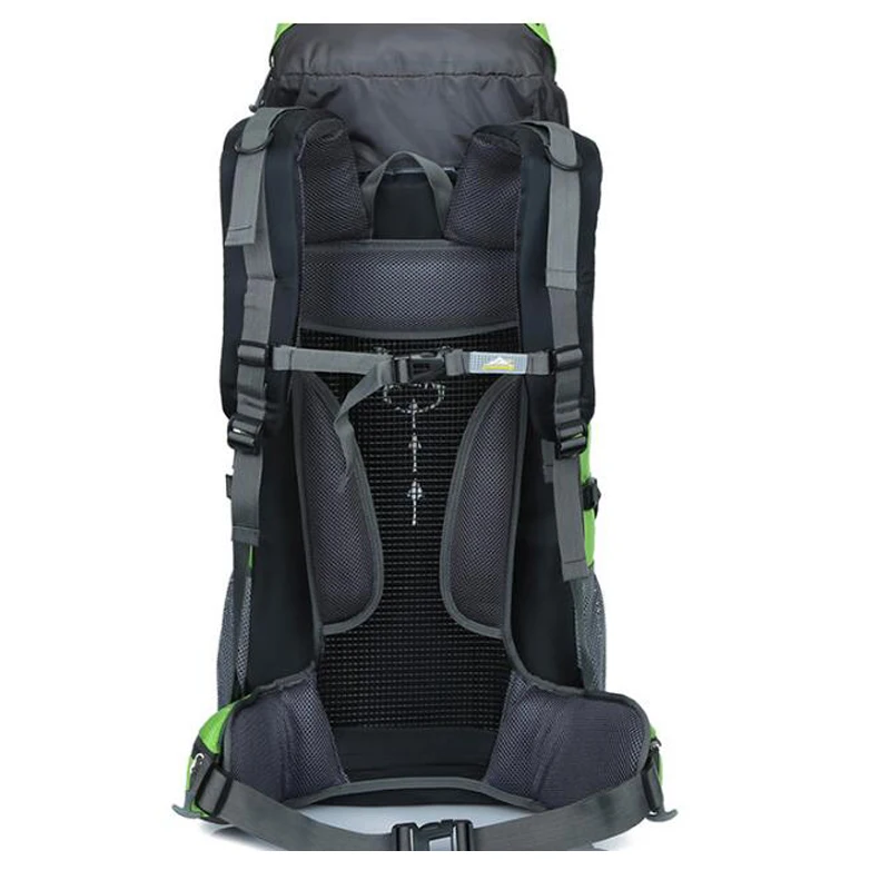 80L мужские рюкзаки модный мужской рюкзак для путешествий женский 75 + 5L черный