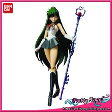 PrettyAngel-Подлинная Bandai S. H. Figuarts Pretty Guardian Sailor Moon 20th PVC Sailor Pluto фигурка