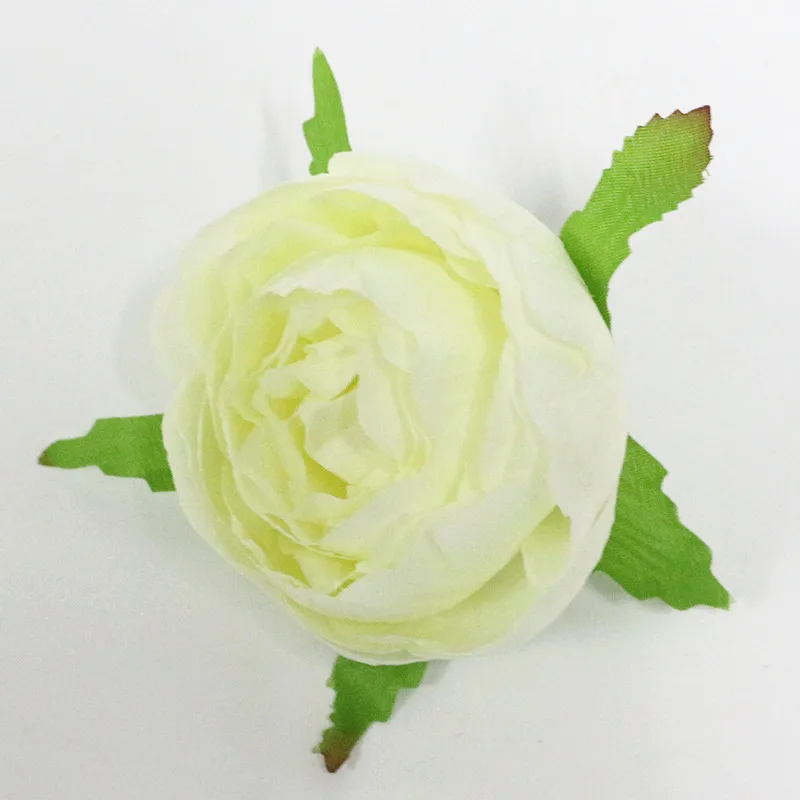 Flone 7cm High Quality Artificial Peony Flower Heads DIY Silk Flower Head Fake Flowers Wedding Home Party Decor Art Flores (4)