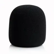 Black Handheld Microphone Mic Grill Windshield Wind Shield Sponge Foam Cover EN9988 Black Handheld Microphone Mic Grill Windshield Wind Shield Sponge Foam Cover EN9988