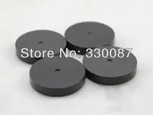 Free shipping 8pcs D1 small Ebony isolation speaker feet 23mm *4mm