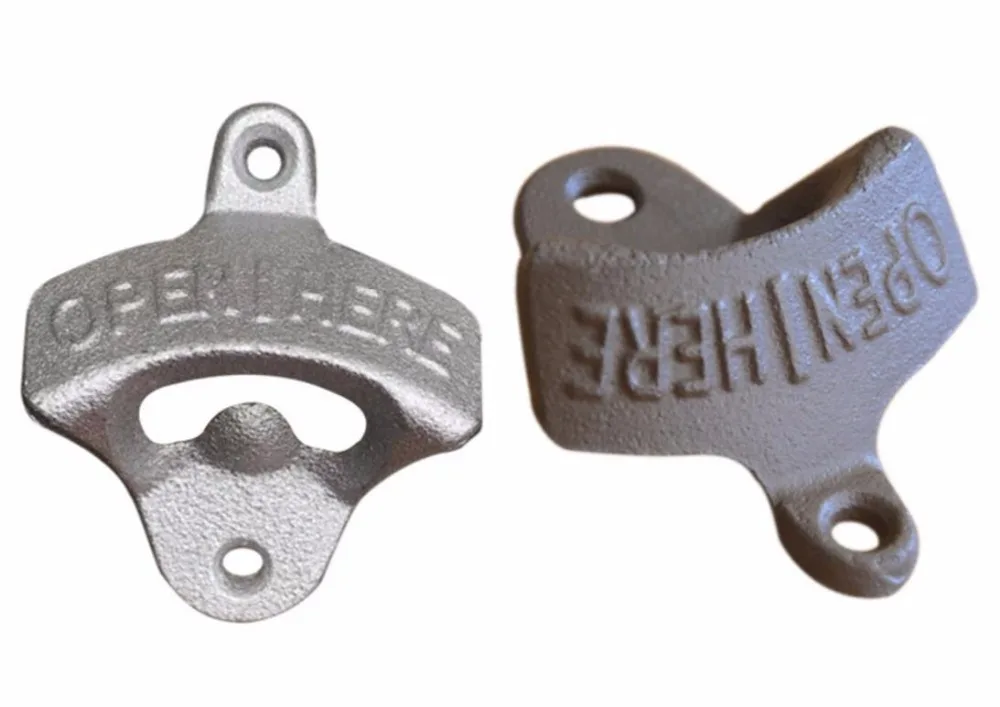 Wholesale 300pcs/lot VINTAGE CAST IRON WALL MOUNTED BEER BOTTLE OPENER ANTIQUE OLD STYLE Solid