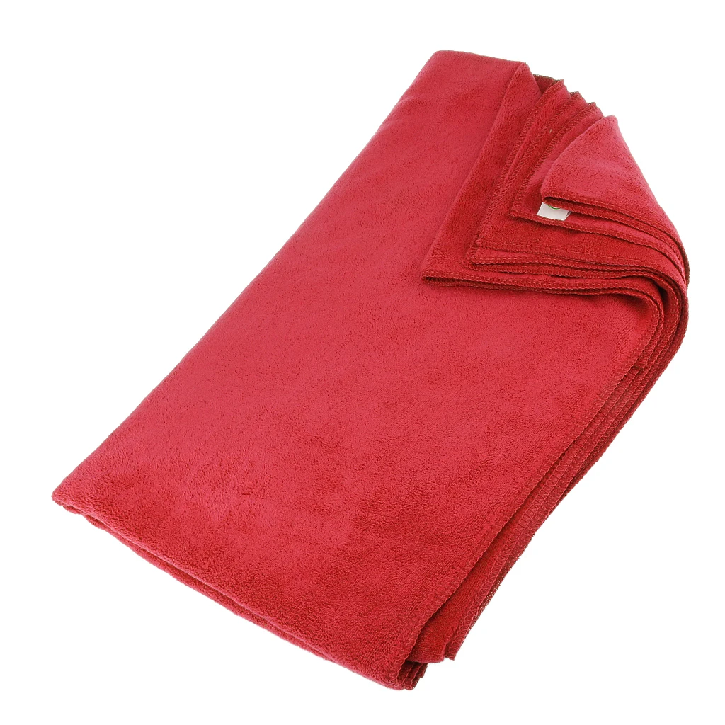 2 Pcs 60cmX180cm Microfibre Super Absorbent Water Car Cleaning Washing Towel Red+Green 2 Pcs 60cmX180cm Microfibre Super Absorbent Water Car Cleaning Washing Towel Red+Green