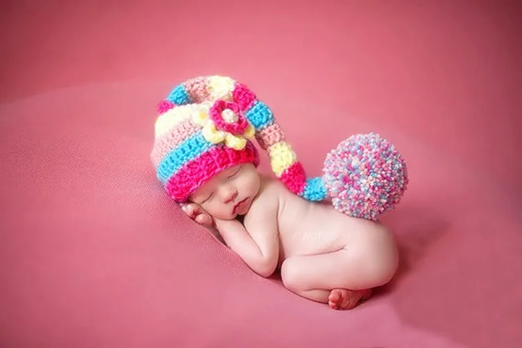 2017-Newborn-Crochet-Baby-Photo-Props-Infant-Cute-Cotton-Handmade-Hat-Stripe-Baby-Keepsakes-New-Baby-Props-for-Photography-01
