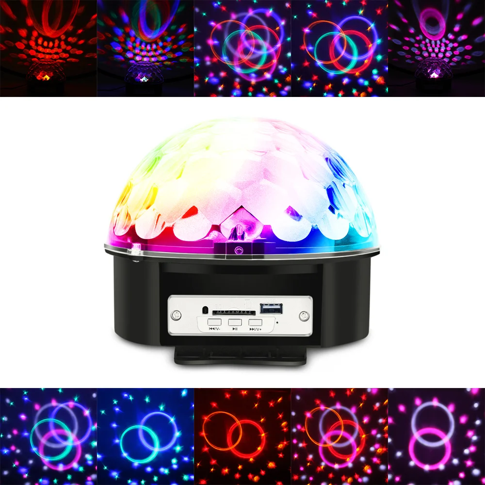 Светильник me Mini RGB сценический светильник с эффектом кристалла магический шар
