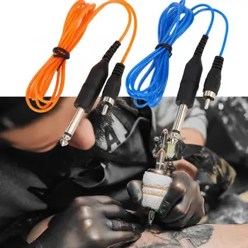 

Durable Ultra-fine Tattoo Machine Hook Line Straight Plug RCA Interface Durable Clip Cord