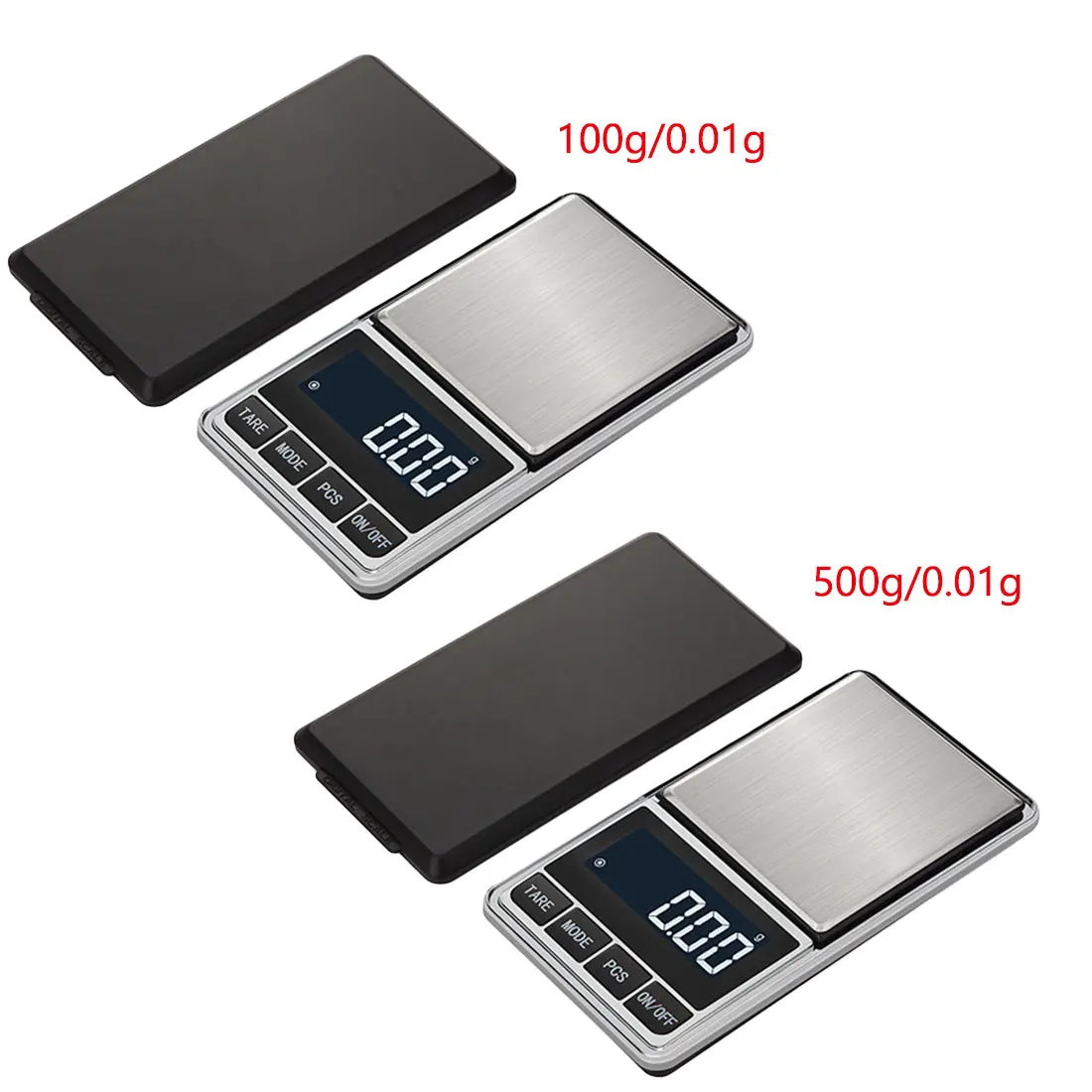 500 г/100 г 0,01 г электронные весы точные портативные карманные ЖК-цифровые ювелирные весы баланс веса кухонные граммовые весы