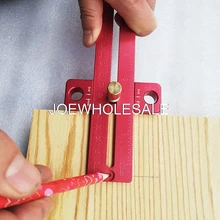 Деревообрабатывающий инструмент, 12 дюймов/8 дюймов из алюминиевого сплава перекрестная линейка; Деревообработка Т-образного писца, деревообрабатывающая линейка