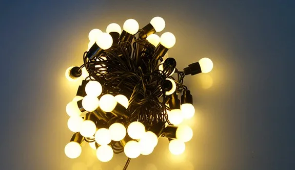 

10m 100led ball christmas lights string of lights mantianxing multicolour lights sphere ball lighting string