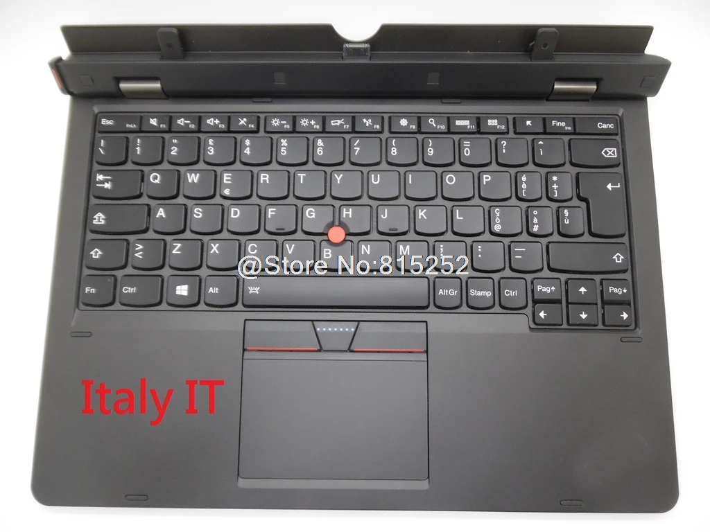 

keyboard Dock For lenovo For Thinkpad X1 Helix 2 France FR Italy IT English US 03X9121 With TouchPad black New