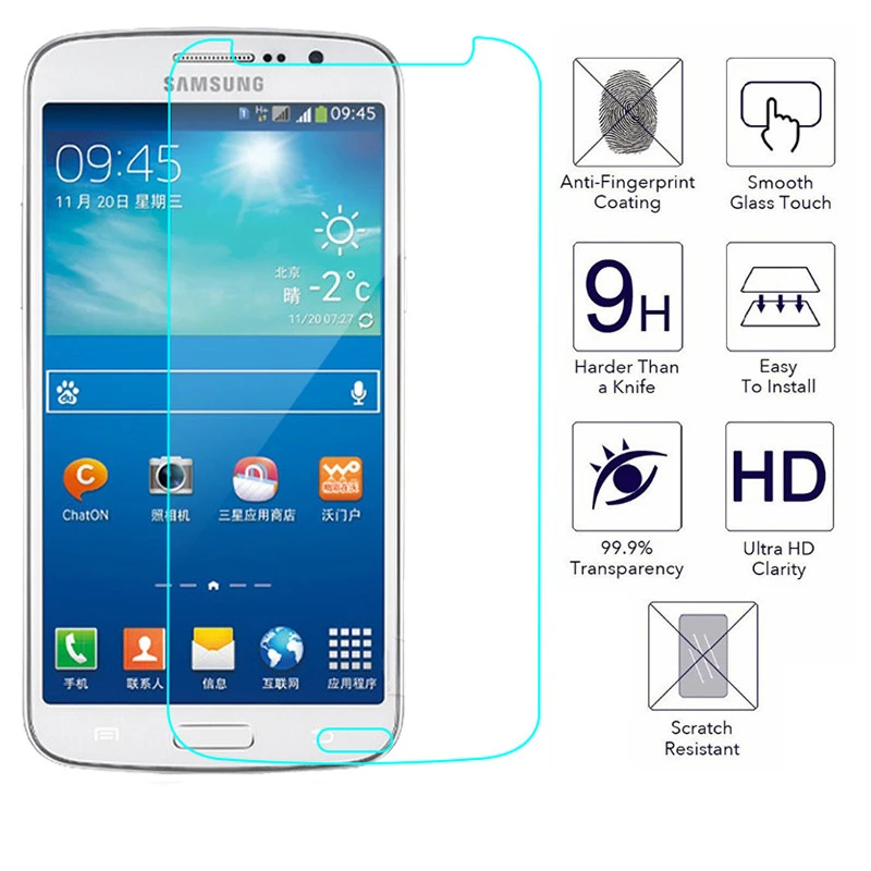 

Anti-Shock Tempered Glass Film For Samsung Galaxy Grand 2 Duos G7102 G7105 G7106 G7108 G7109 G7108V Screen Protector On Grand2