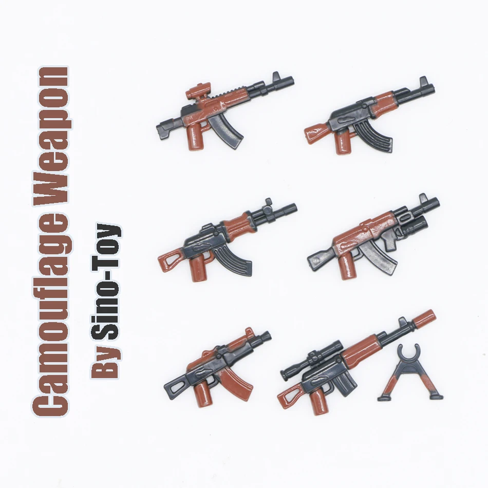 compatible lego ww2 military weapon 1