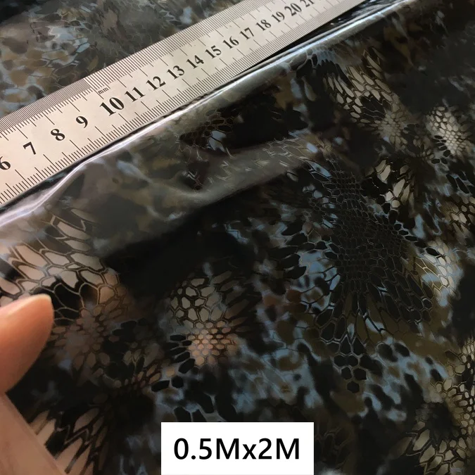 0,5 м широкая змеиная кожа передача воды Pringting пленки Аква печать пленки для мотоцикла/автомобиля гидрографическая пленка - Цвет: HF89