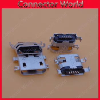 

200pcs for Blackberry 9320 Alcatel 995 mini Micro USB jack socket connector female 5pin Charging Port replacement repair parts