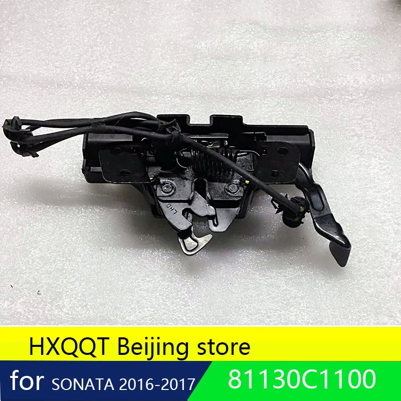 Защелка замка капота для подлинной OEM 81130C1100 81130 C1100 81130-C1100 для SONATA- блокировка крышки двигателя HXQQT