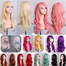 Limitado de tiempo 2017 mujer new venta naruto akatsuki cosplay animación américa femenina peluca de pelo largo y rizado