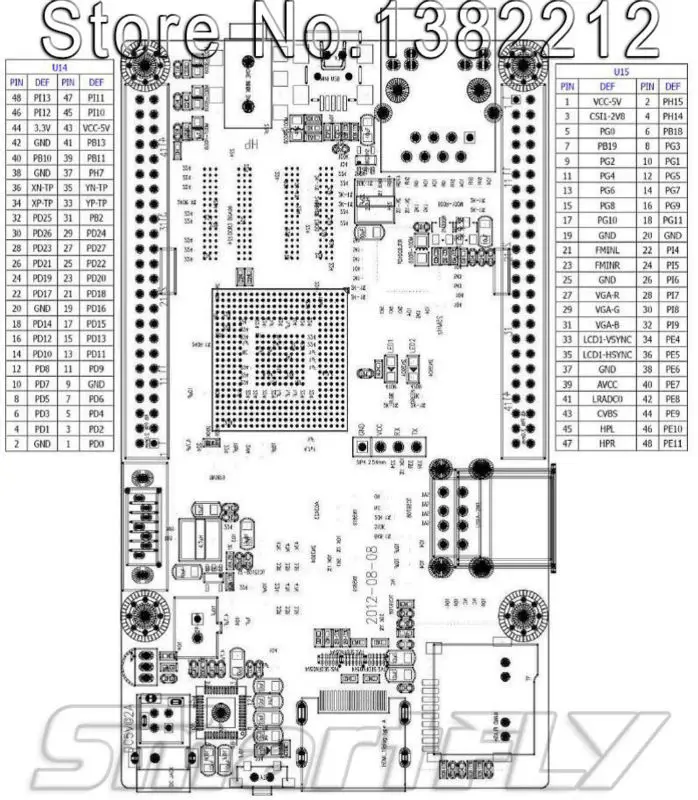 Cubieboard2 A20 Двухъядерный ARM MiniPC Cortex-A7 1 ГБ DDR3 с linux/android/более мощный pcdu/ Raspberry pi/Smartfly team