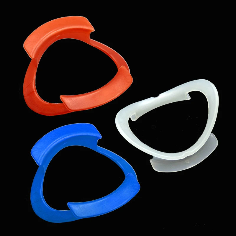 

5pcs O-Shape Oral Hygiene Dentist Teeth Whitening Intraoral Lip Cheek Retractor Mouth Opener Orthodontic Brace White/Blue/Orange