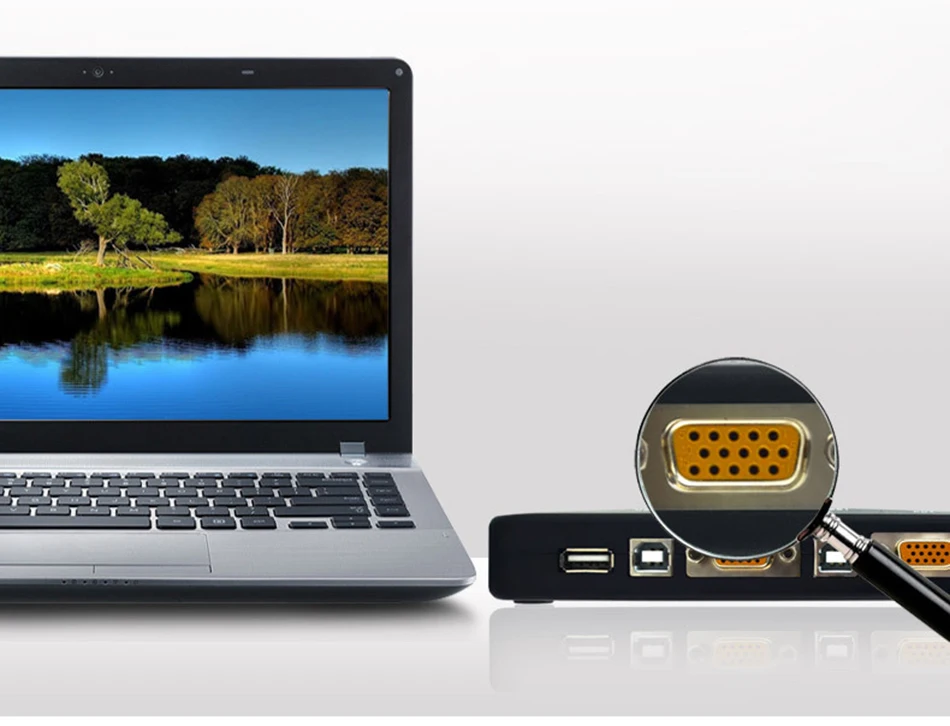KVM Switch 4 Ports (8)