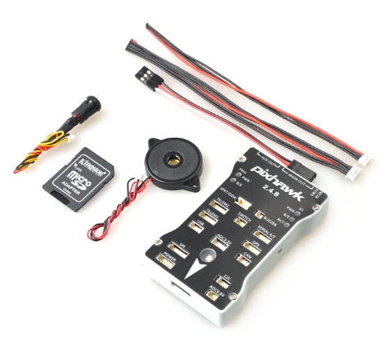 

Pixhawk PX4 PIX 2.4.8 32 Bit Flight Controller PX4FMU PX4IO Safety Switch Buzzer 1G SD Splitter Expand Module For Drone