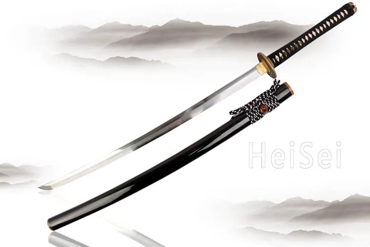 手作りダマスカス日本刀サムライ剣道剣尖ら折り畳ま鋼blade Dragon鍔 Tsuba Tsuba Katana Aliexpress