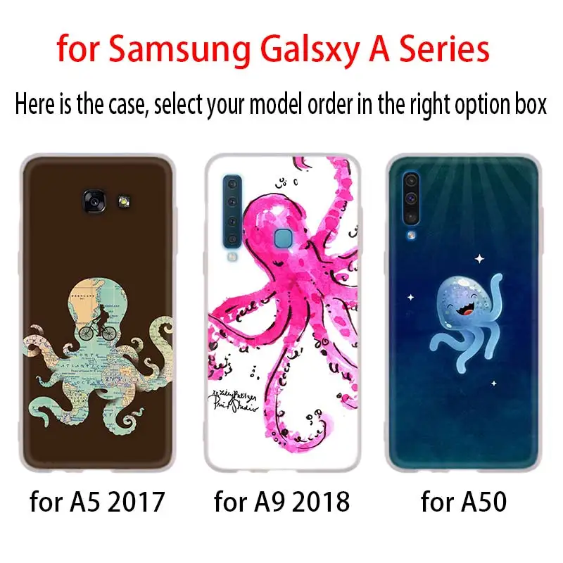Мягкий чехол из ТПУ для Samsung Galaxy A10/A30/A40/A50/A70 A9 A8 A6 a7 2018 A3 A5 2017 2016|Бамперы| |