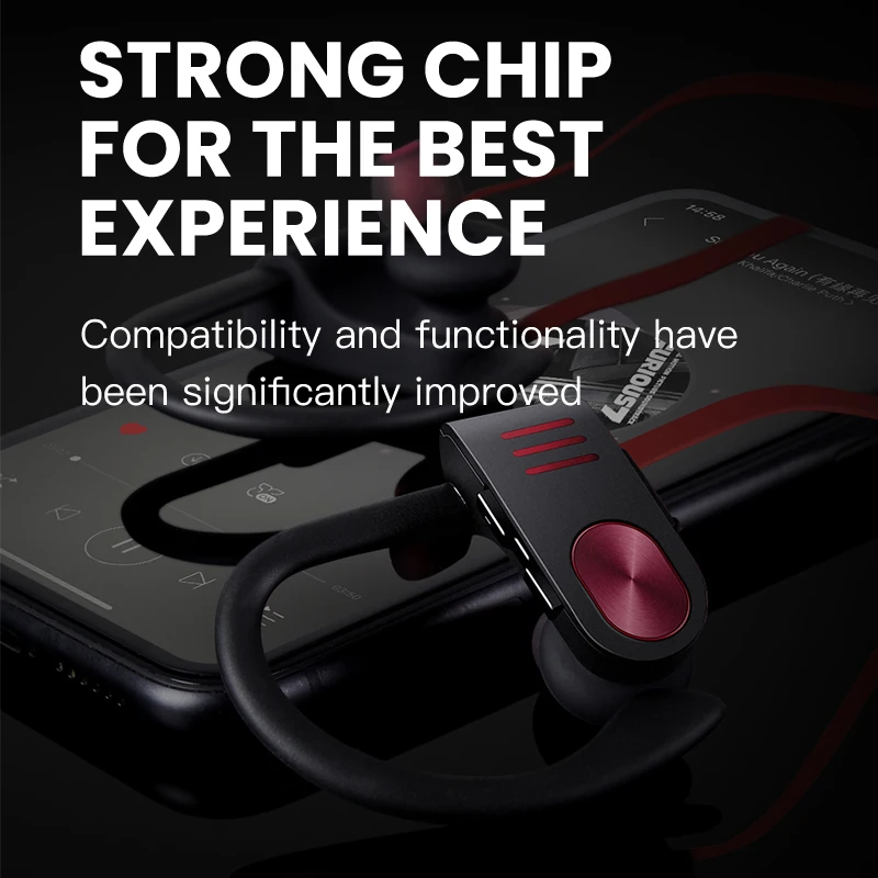 IONCT V5 IPX7 водонепроницаемые 5 0 Bluetooth наушники с шумоподавлением HiFi стерео