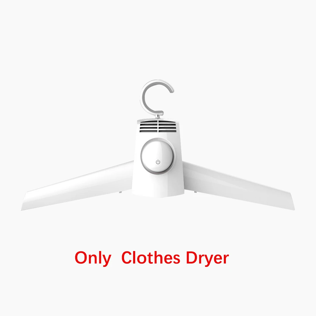 Xiaomi электрическая сушилка для сушки одежды, умная сушилка для одежды, портативная, для путешествий на открытом воздухе, мини, складная,, одежда, обувь, обогреватель - Цвет: only dryer