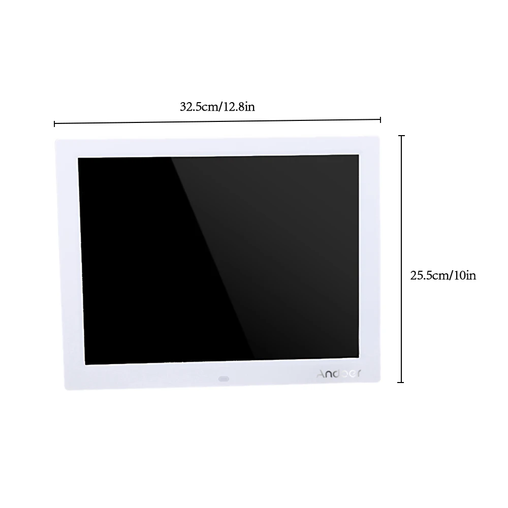 Andoer 15 ''HD TFT-LCD цифровая фоторамка 1024*768 рамка для фотографий будильник MP3 MP4 видео плеер с пультом дистанционного управления, лучший подарок