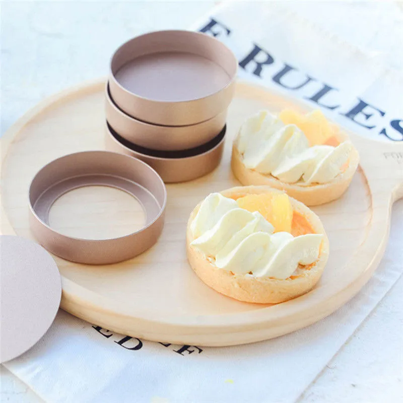 

Kitchen Round Rose Gold 3D Silicone Baking Cake Silicone Mould DIY Baking Cake Pan Bakeware Tray Baking Pan