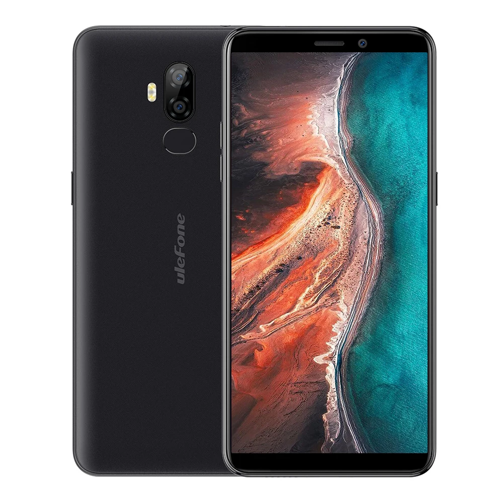 Мобильный телефон Ulefone P6000 Plus 6 0 дюйма 18:9 HD + 3 ГБ 32 MT6739 четырехъядерный Android 9 6350 мАч