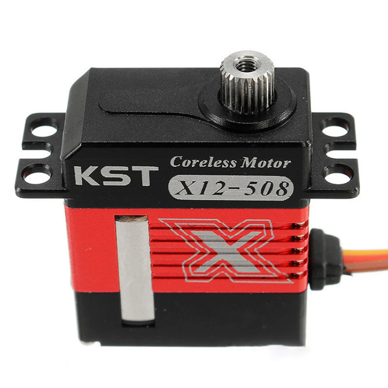 

KST X12-508 6.2kg Micro Metal Gear HV Digital Servo Motor for Glider RC Models