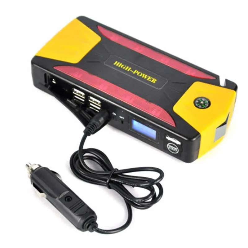 Car Jump Starter 600A Peak 82800mAh Portable Auto Battery Power Supply
