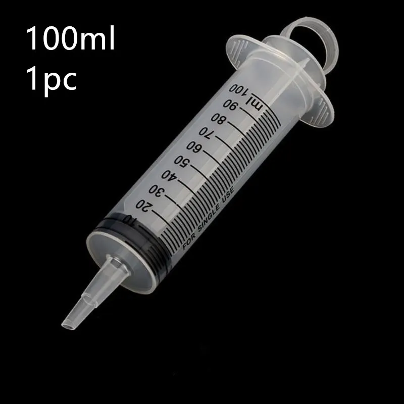 60ml-100ml-150ml-Reusable-Big-Large-Hydroponics-Plastic-Nutrient-Sterile-Health-Measuring-Syringe-Tools-Cat-Feeding