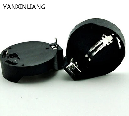 

20PCS CR2032 2032 Battery Button Cell Coin Holder Socket Case Black