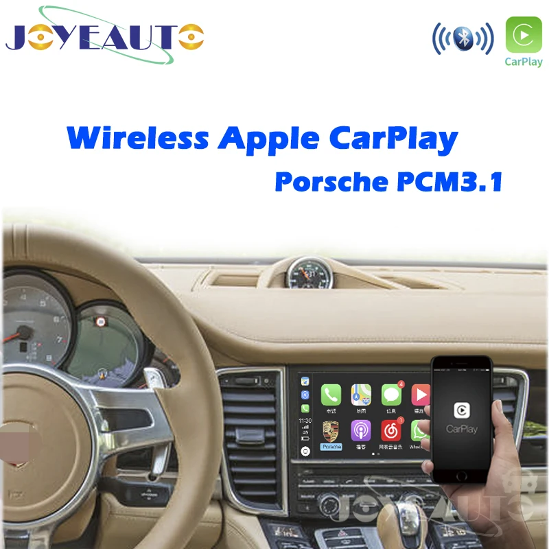 Aftermarket OEM PCM 3 1 Wireless Apple CarPlay Retrofit for Porsche Cayenne Macan Cayman Panamera Boxster