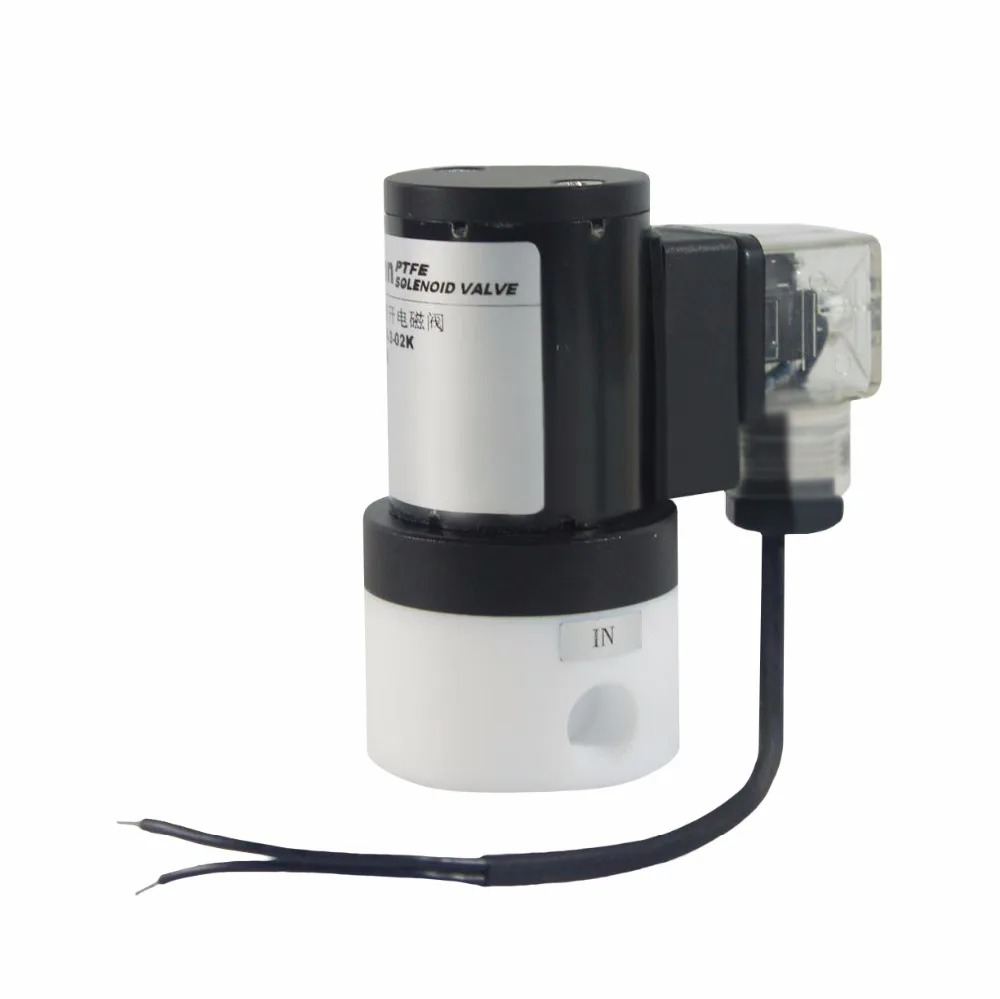 1/4" Normally Open PTFE Diaphragm Solenoid Valve Acid And Alkali Fully Isolated Anticorrosive | Обустройство дома