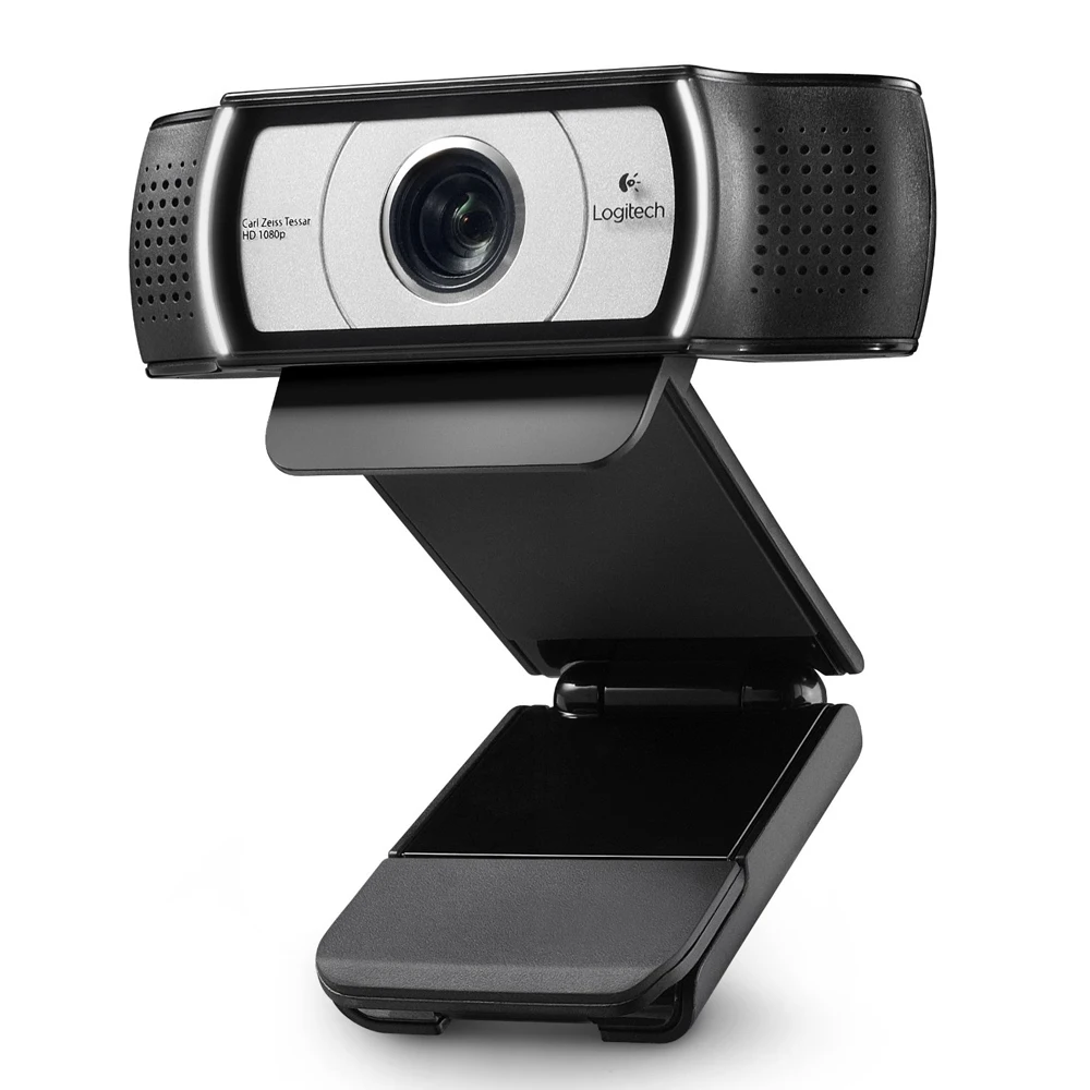 logitech C930c HD Smart 1080P Веб-камера с крышкой для компьютера объектива Zeiss USB видео камера 4-кратное цифровое приближение веб-камера