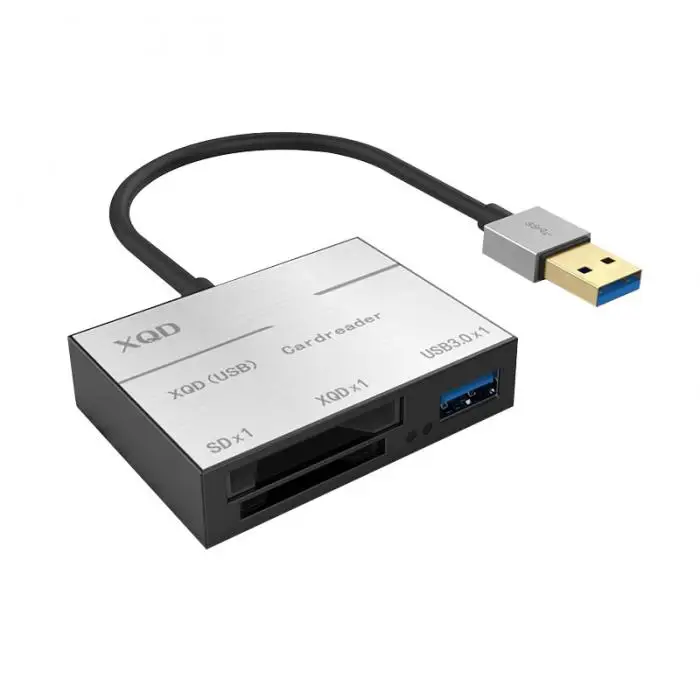 USB 3,0 Card Reader 500 МБ/с./с. Высокоскоростной адаптер для sony M/G серии Nikon поддержка SD XQD карты QJY99