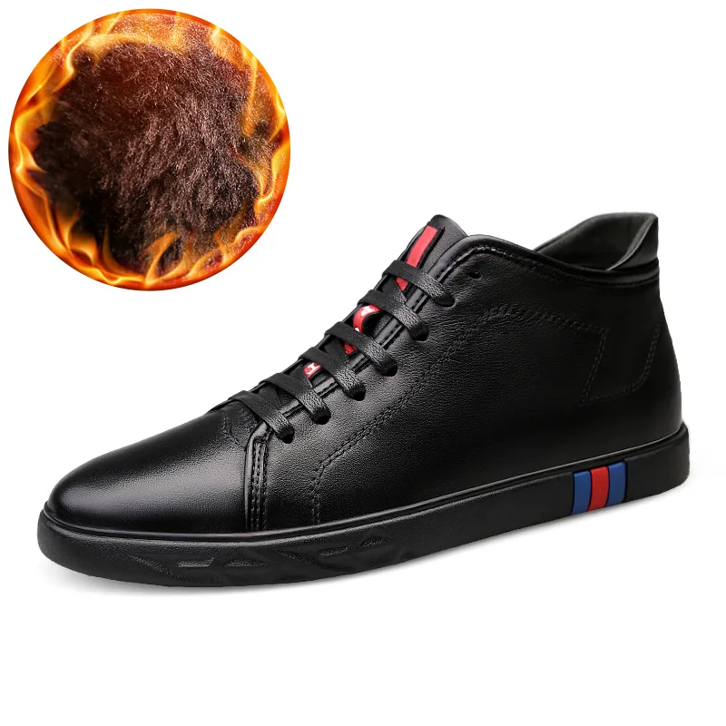 

NORTHMARCH New Men Casual Shoes Winter Breathable Man Flats Shoes Lightweight Sneakers Men's Genuine Leather Zapatos De Hombre