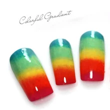 8 PCS Nail Art Sponges Stamping Polish Template Transfer Manicure DIY Tool