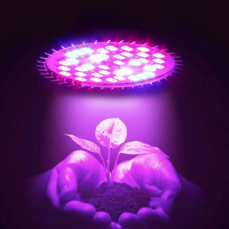 1 шт. E27 30 Вт 50 Вт 80 Вт полный спектр привело светать растет лампы для цветочных растений гидропоника Системы аквариум светодиодное освещение