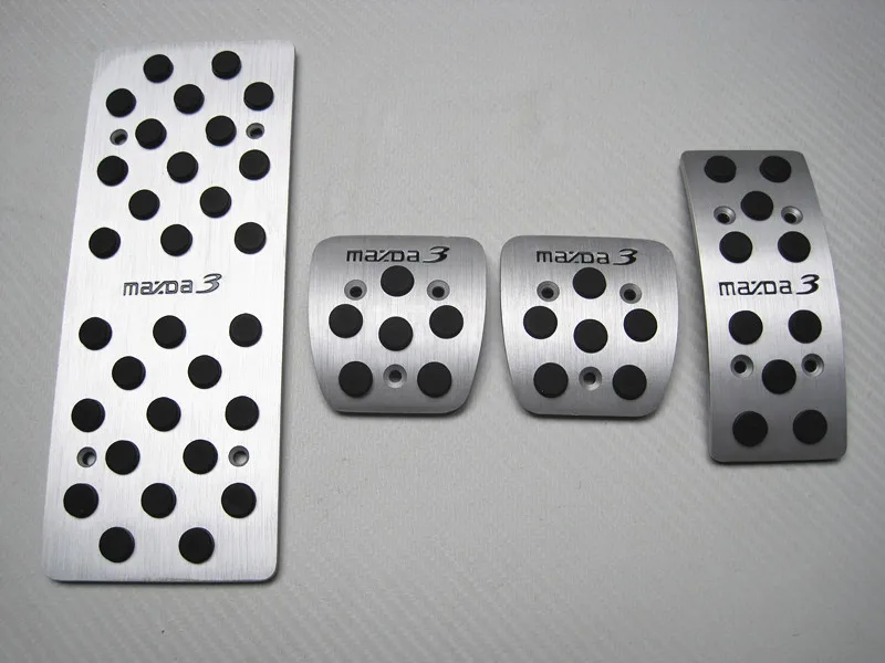 sale For MAZDA 3 AT MT aluminum pedals Fuel Brake REST foot pedal car