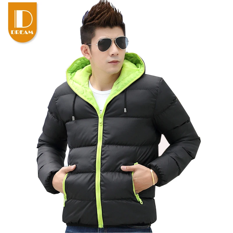 Winter Men Hoodies Jacket Thicken Fashion Men Casual Keep Warm Jacket Coat Men Windbreaker