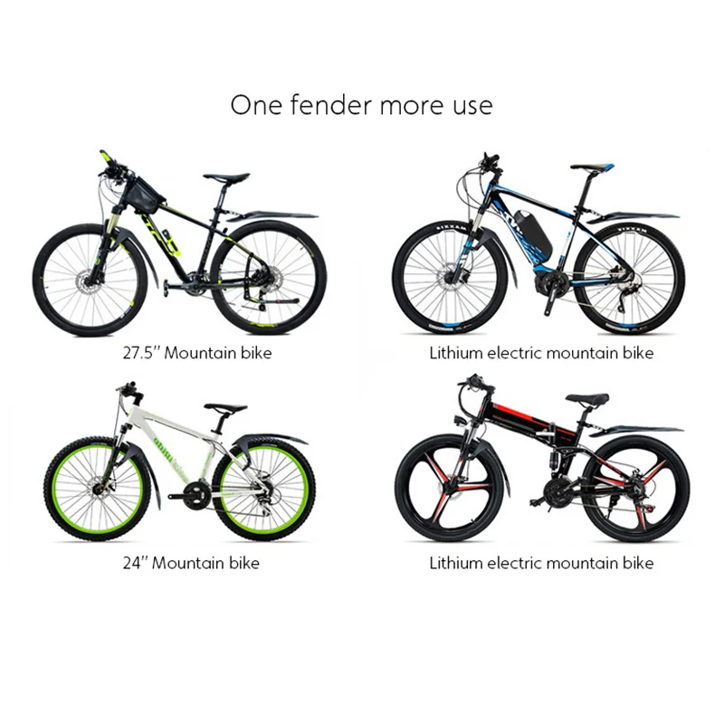 RBRL велосипедные задние крылья MTB быстросъемный брызговик регулируемый угол