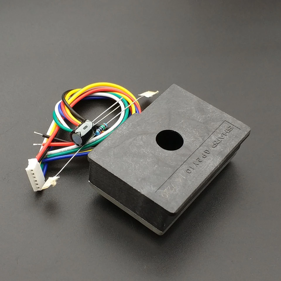 Компактный Оптический датчик пыли GP2Y1014AU0F совместимый дымовых частиц gp2y10au0f