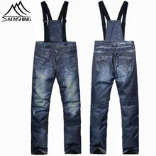 SAENSHING, зимние лыжные штаны, женские водонепроницаемые штаны для сноуборда, лыжные брюки, хлопковые теплые зимние штаны, дышащая уличная Лыжная одежда