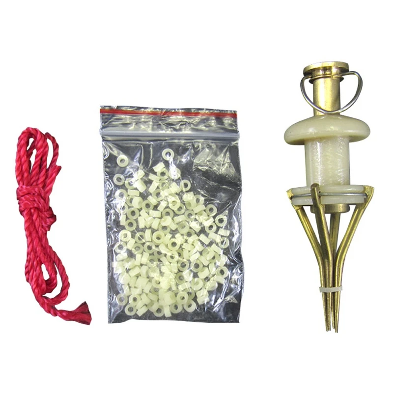 

Copper Parts Bloodworm Lure Granule Angleworm Clip Carp Fishing Bander Pellet Plier Load Tool Worm Lobworm Maggots