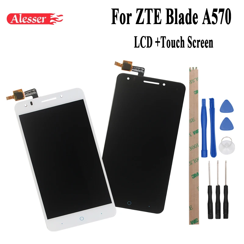 Alesser для zte Blade A570 T617 A813 ЖК дисплей и инструмент ремонта сенсорного экрана в сборе